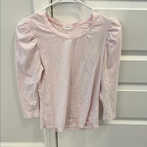 A.L.C. Light Pink Long Sleeve Tee